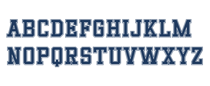 Atlanta College Regular Uppercase