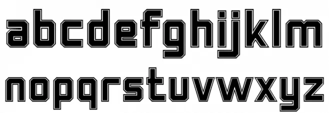 Atlanta College Regular Schriftart Kleinbuchstaben