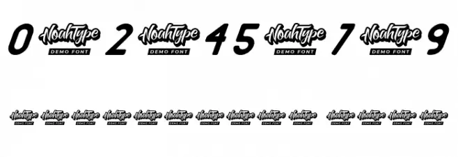 Atlanta Corner Demo Italic Font OTHER CHARS