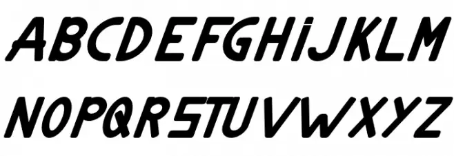 Atlanta Corner Demo Italic Fuentes MAYÚSCULAS