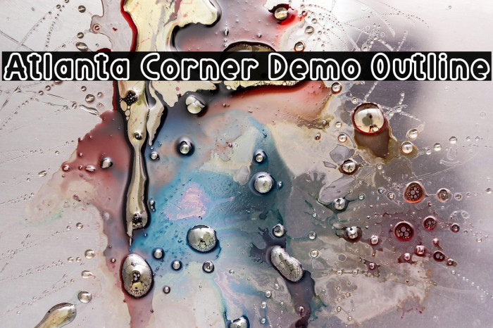 Atlanta Corner Demo Outline Example 3