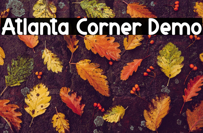 Atlanta Corner Demo Example 2
