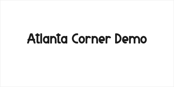 Atlanta Corner Demo Logo
