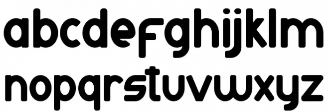 Atlanta Corner Demo Font Litere mici