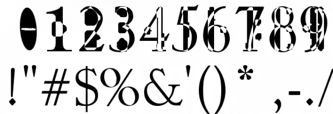 Atlantean Font OTHER CHARS