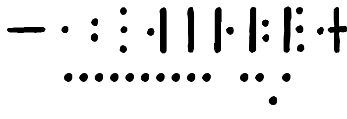 Atlantean Font OTHER CHARS