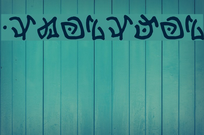 Atlantean Font examples