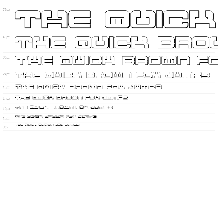 Atlantia 3D Regular Waterfall