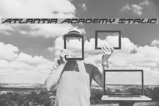 Atlantia Academy Italic Example 1