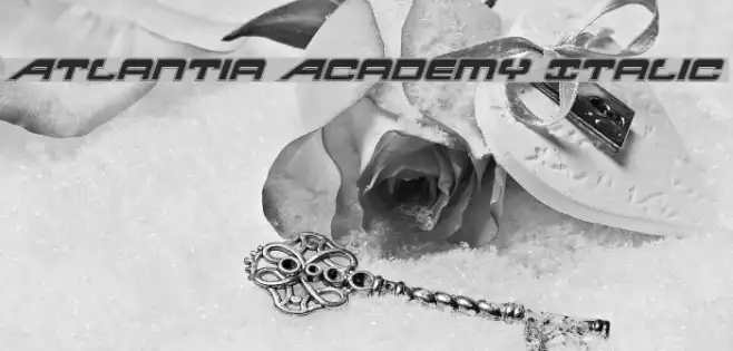 Atlantia Academy Italic Example 3