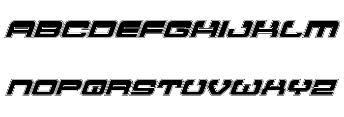 Atlantia Academy Italic Font LOWERCASE
