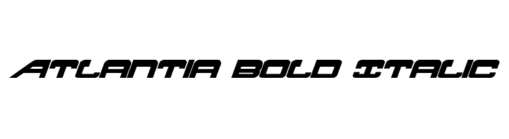 Atlantia Bold Italic  Frei Schriftart Herunterladen