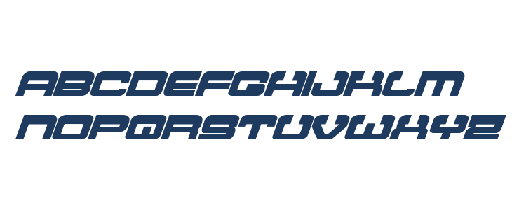 Atlantia Bold Italic Lowercase