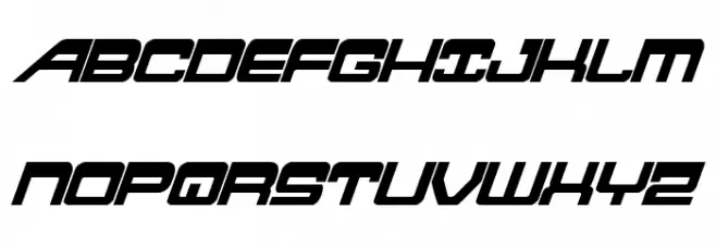 Atlantia Condensed Italic Polices MAJUSCULES