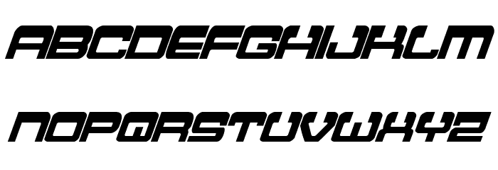 Atlantia Condensed Italic Font LOWERCASE