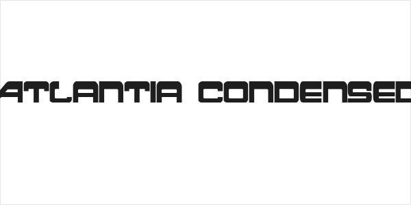 Atlantia Condensed Logo