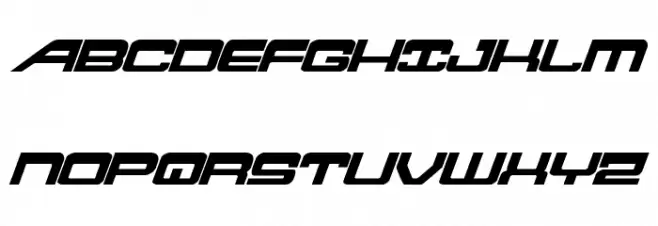 Atlantia Italic Fonte MAIÚSCULAS