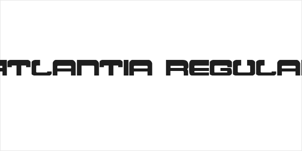 Atlantia Regular Logo