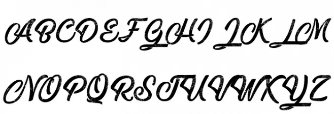 Atlantic Bentley Schriftart Groß