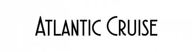 Atlantic Cruise  フリーフォントのダウンロード
