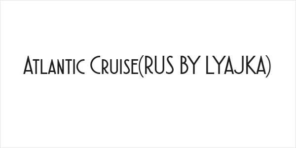 Atlantic Cruise(RUS BY LYAJKA) Logo