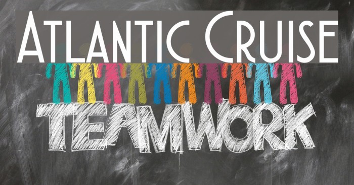 Atlantic Cruise Font examples