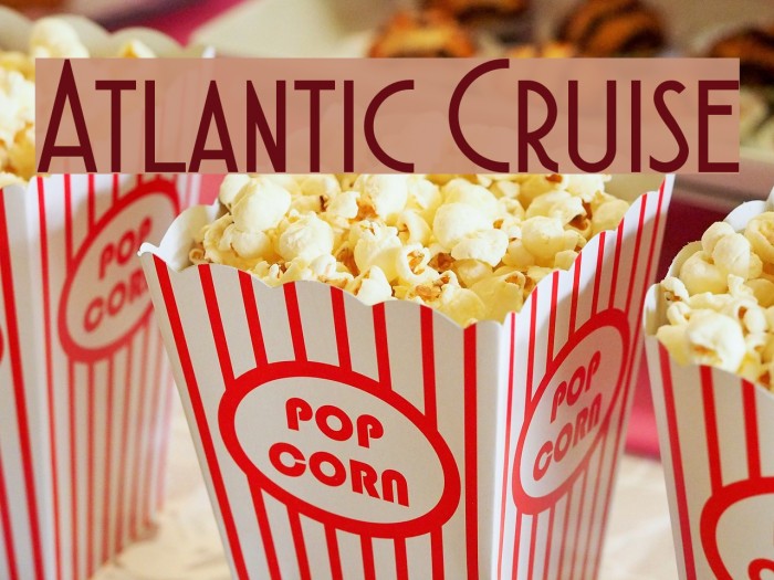Atlantic Cruise Font examples