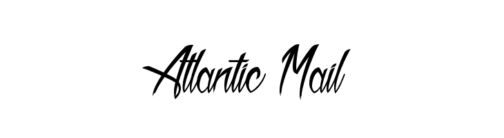 Atlantic Mail Font