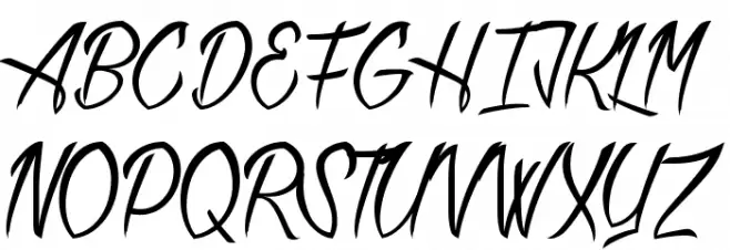 Atlantic Mail Schriftart Groß