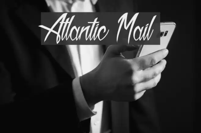 Atlantic Mail Caratteri examples