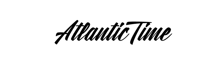 AtlanticTime  baixar fontes gratis