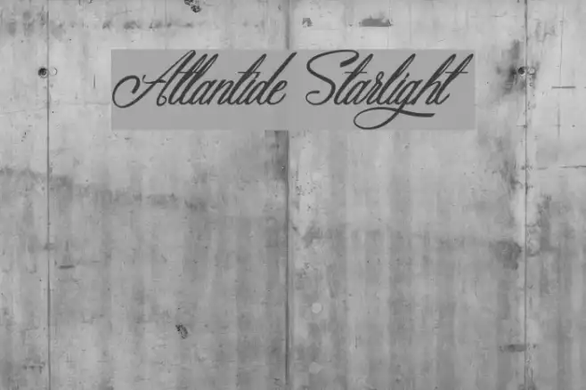 Atlantide Starlight Example 1