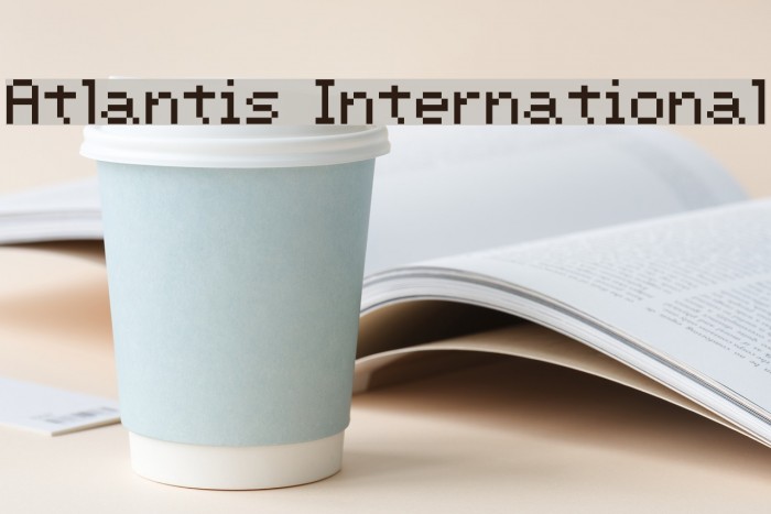 Atlantis International Font examples