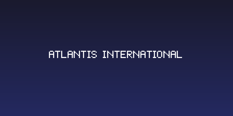 Atlantis International Social Header