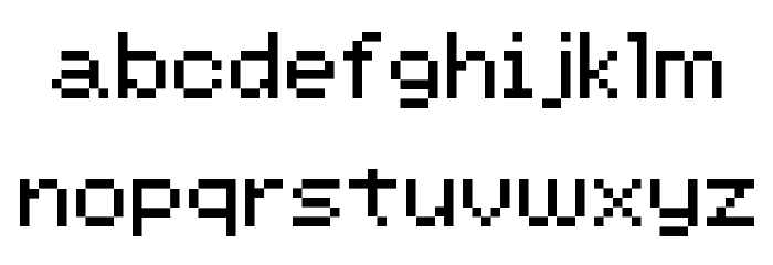 Atlantis International Font LOWERCASE