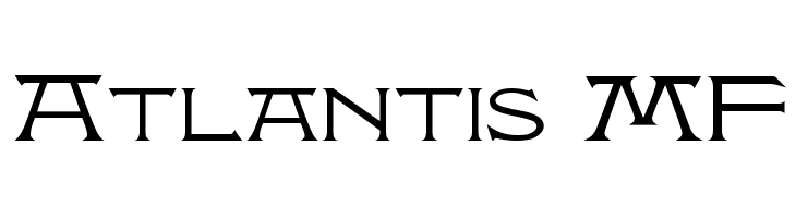 Atlantis MF Font