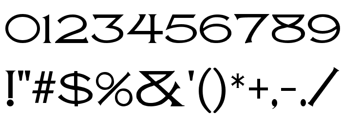 Atlantis MF Font OTHER CHARS