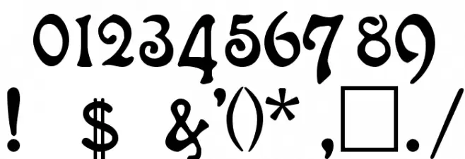 Atlantis Medium Polices AUTRES CHARS