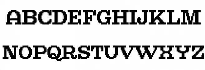 AtlantisHeadBold Schriftart Groß