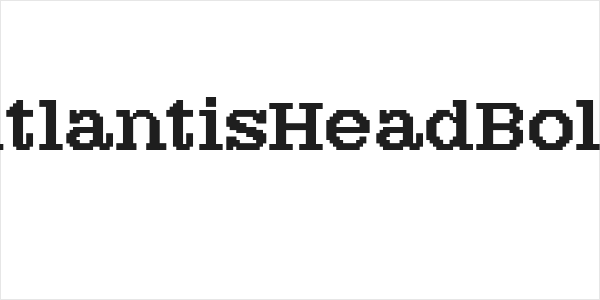 AtlantisHeadBold Logo