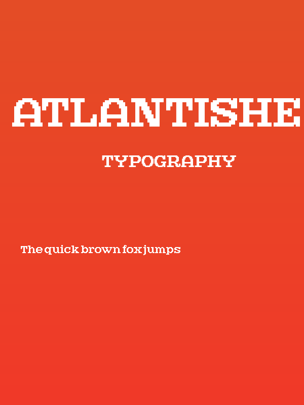 AtlantisHeadBold Poster