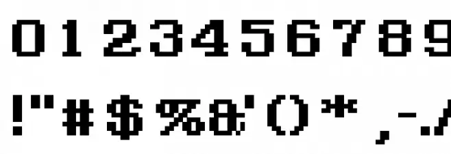 AtlantisTextBold Font OTHER CHARS