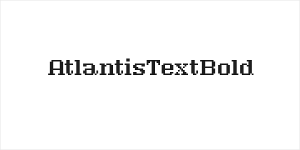 AtlantisTextBold Logo