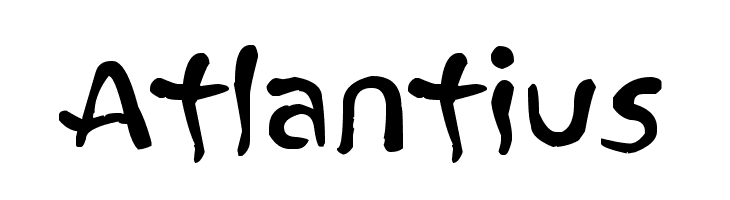 Atlantius  免费字体下载