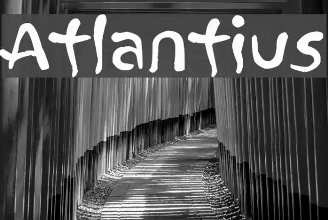 Atlantius Font examples