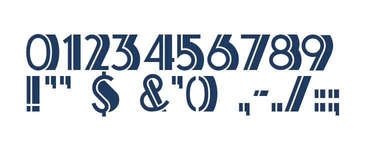 Atlas Deco A Other Characters