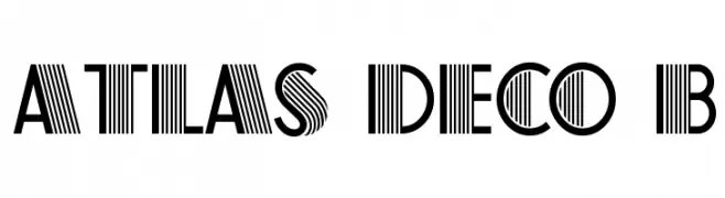 Atlas Deco B  Descarca Fonturi Gratis