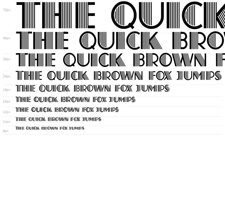 Atlas Deco B Waterfall