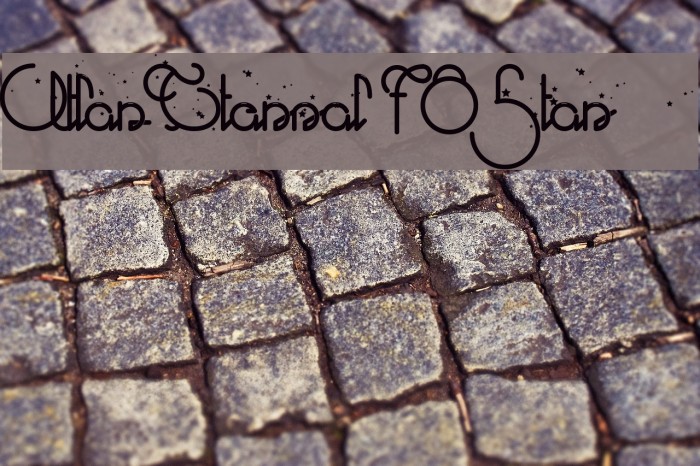 Atlas Eternal 78 Star Font examples