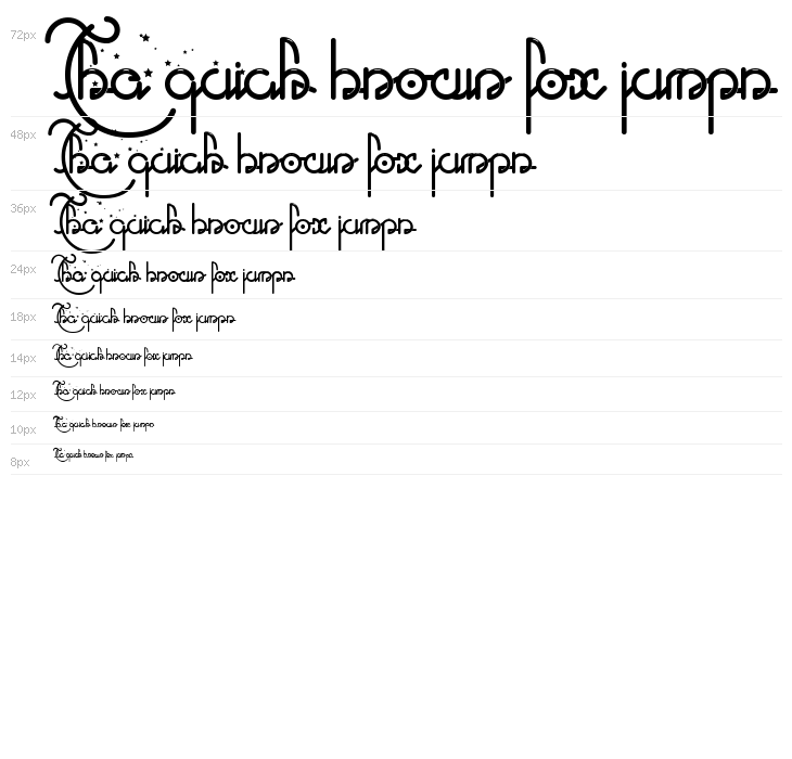 Atlas Eternal 78 Star Waterfall